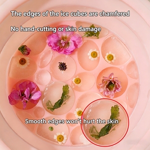Bol en silicone pliable pour le visage avec bac à glaçons intégré, soulagement de l'acné, cryothérapie pour la maison - Product Image 4
