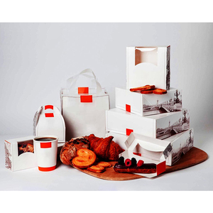 Logo personnalisé emballage alimentaire repas pour enfant célèbre biscuit poulet frit ailes de rôti seau pépite côtés pignon boîte - Product Image 3