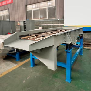 Tuyến tính 2-Tier quặng rung màn hình máy với bánh răng và mang hiệu quả cao thép không gỉ rectilinear sàng - Product Image 3