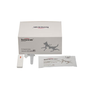 개를위한 동물 탐지 키트 CDV/CAV Ag Canie 디스템퍼/아데노 바이러스 항원 콤보 신속 검사 - Product Image 3