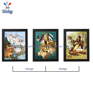 Ricky Tùy Chỉnh 3D Động Vật Thế Giới 3D Wolf Nhựa Tường Nghệ Thuật Thực Tế Động Vật Vật Nuôi Bảng Điều Chỉnh Cho Hoang Dã Chủ Đề Nhà & Văn Phòng Trang Trí Nội Thất - Product Image 5