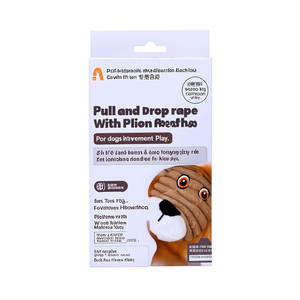 Jouet pour chien avec corde à tirer et tête de lion en peluche pour jeu interactif - Product Image 3
