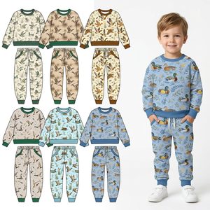 ชุดนอนเด็กดีไซน์ใหม่ลายกุ้งมาร์ดิกราส์ เสื้อผ้าเด็กเข้าชุดกัน - Product Image 5