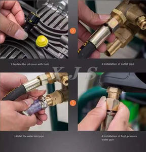 ポータブルカスタマイズヘビーデューティー4gpm 3500psi 3600psi 3800psi 4000psi 250バールディーゼルエンジン高圧洗浄機 - Product Image 4