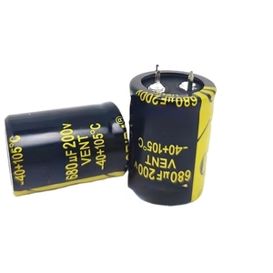 Condensateur électrolytique en aluminium 250V 470µF à prix personnalisé, hautement fiable, à montage rapide, pour application d'amplificateur audio 1 - Product Image 1