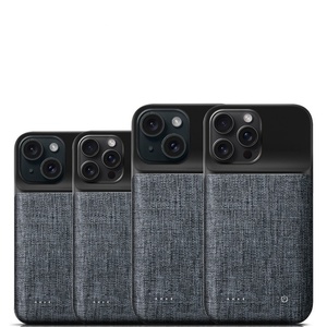 แบตเตอรี่สำรองไร้สายสำหรับ <span class=keywords><strong>iPhone</strong></span> 15/14/13 <span class=keywords><strong>Mini</strong></span>/<span class=keywords><strong>12</strong></span> Pro แบบพกพาพร้อมคลิปหนีบด้านหลัง - Product Image 2