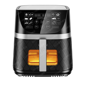 Nueva Freidora de Aire Digital de Acero Inoxidable 2025 con Doble Cesta de 8L y 12L, Ventana y Calefacción, Freidora de Aire Profunda - Product Image 6