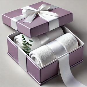 Caja de Embalaje de Cartón de Lujo Personalizada al por Mayor, Embalaje Biodegradable, Caja de Regalo de Papel para Toallas de Baño y Spa - Product Image 6