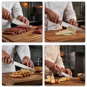 Hot Sale Hollow Handle Kitchen Tools Stainless Steel Chef Kitchen <b>Knife</b> <b>Set</b> Cooking <b>Knife</b> <b>Set</b> for Household Use - Product Image 3