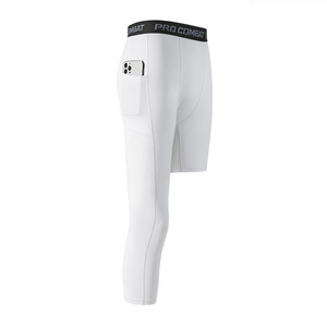 Pantalon de sport respirant personnalisable, extensible, pour l'entraînement en extérieur, avec poche, séchage rapide, sous-vêtement pour homme - Product Image 2