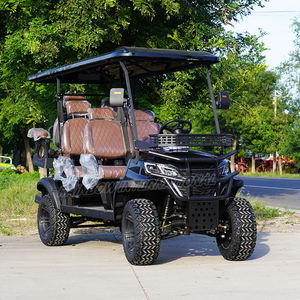 2025 Nouveau modèle 6 places 5kw voiturette de golf électrique certifiée DOT au lithium pour le transport de terrain de golf et de quartier - Product Image 5