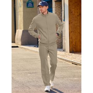 Men's Sweatsuit Tracksuit 2 Piece Set Full Zip Casual <b>Jogging</b> <b>Suits</b> With Jogger Jackets And Pants Warm Up Outfits Breathable - Product Image 2