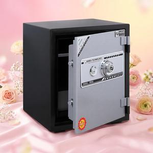 High-quality Fire-resistant YUNOS YNS-52C Mini <b>Safe</b> Featuring Premium Mechanical <b>Lock</b> Waterproof Anti-Rust Powder Coated Finish - Product Image 4