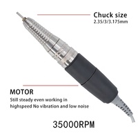 Nouvelle Machine à Ongles Professionnelle Super Puissante 200, 35000 tr/min, Polisseuse Électrique et Dissolvant de Callosités, Vente Directe Usine