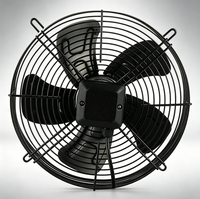 Ventilateur axial haute performance 450 mm à faible bruit, grand débit d'air, haute pression, avec grille métallique, pour ventilation de compresseur d'air
