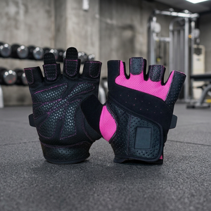 Unisex Half <b>Finger</b> Racing Gloves Breathable Spandex Fitness Outdoor Sports UV Protection Shock Proof Mountain <b>Bike</b> - Product Image 4