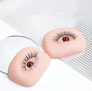 Bulk Lashes Suppliers Practice Sillicon Mannequin 5D Eye Silicone Model Eyebrow Tattoo Practice model