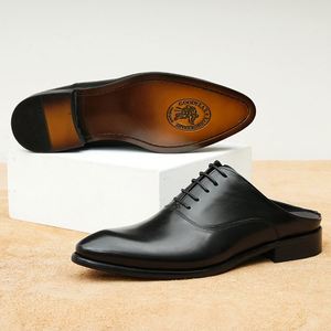 Chaussures Oxford Classiques Britanniques de Haute Qualité en Cuir Véritable pour Hommes, Style Casual, Formelles, pour le Bureau, avec Boucle et Sangle, Chaussures Monk - Product Image 4