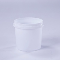 Seau à crème glacée Seau en plastique 1L Seau de qualité alimentaire 1000ml Vente en gros