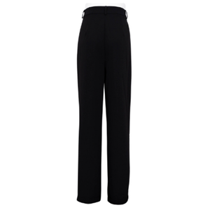 Modelos explosivos Pantalones de pierna ancha Dopaminebrights sueltos para <span class=keywords><strong>mujer</strong></span> Cintura alta Transpirable Tejido Oficina Ocio para el <span class=keywords><strong>verano</strong></span> - Product Image 2