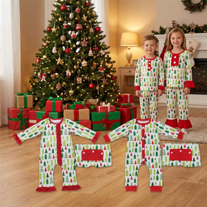 Nuevo Diseño de Ropa para Niños, Conjuntos de Ropa para Bebés Niñas, Conjuntos de Pantalones de Manga Larga para Navidad - Product Image 5