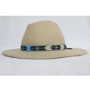 Sangle de chapeau Fedora perlée unique, perles multicolores, qualité supérieure, décoration élégante pour la pêche, réglable, unisexe, toutes saisons - Product Image 3