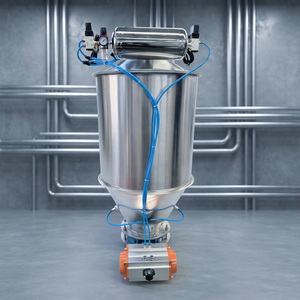 Sistema de Transferencia Neumática Totalmente Automático Zhongren Bibo para Manejo de Materiales de Almidón sin Polvo, Material de Acero Inoxidable - Product Image 1