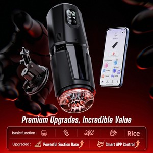Masturbateur masculin le plus vendu Stroker AI Sync 7 Modes de poussée, rotation, vibration et léchage Jouets sexuels mains libres - Product Image 2