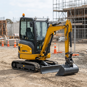 โรงงานจำหน่ายรถขุดไฮดรอลิกสมรรถนะสูง 5.5 ตัน รุ่น XE55E รถขุดขนาดกลางแบบตีนตะขาบ ทนทาน กะทัดรัด - Product Image 1