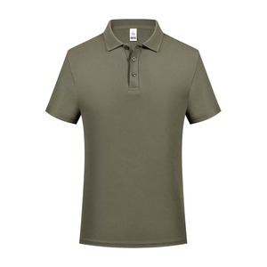 Custom Performance Knit Men's <b>Polo</b> <b>Shirt</b> OEM ODM Short Sleeve Collared Tee Private Label - Product Image 6