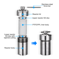 Autoclave hydrothermique en acier inoxydable avec revêtement PTFE, cuve de réaction avec moteur, capacité de 100 ml, pression maximale de 3 MPa