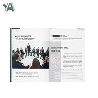 Service d'impression professionnel sur mesure de catalogues et brochures en papier d'art avec reliure agrafée pour magazines et livrets