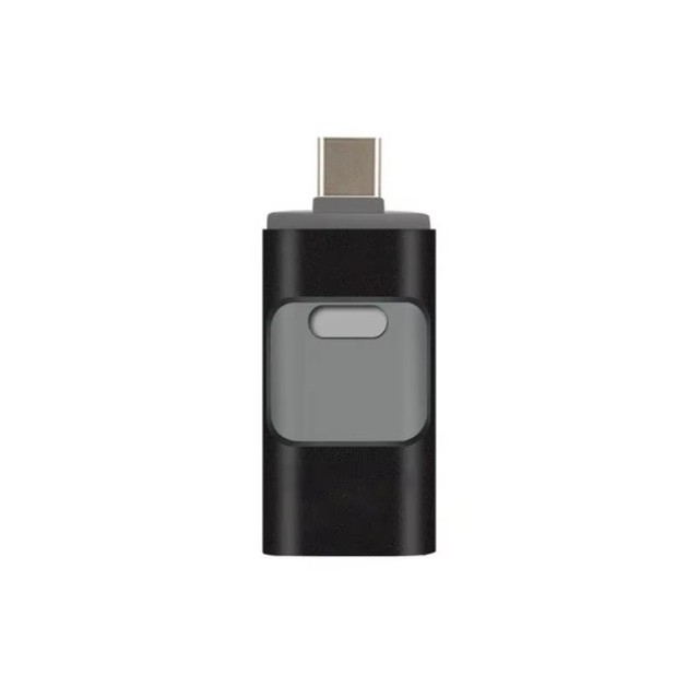Wholesale Cheap Custom Logo Metal 64GB OTG USB 3.0 Type-C Flash Drive for Android PC with Multi-Functions