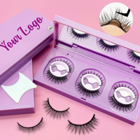 Kits de Cils en Grappes Personnalisables en Gros Marque Privée Courbure C D Segments Pré-Coupés Kit d'Extension de Cils en Grappes