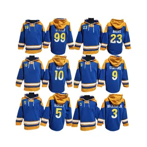 Jersey Hoodie Sepak Bola Amerika Los Angeles dengan Jahitan 10 Kupp 99 Donald 5 Ramsey - Product Image 1