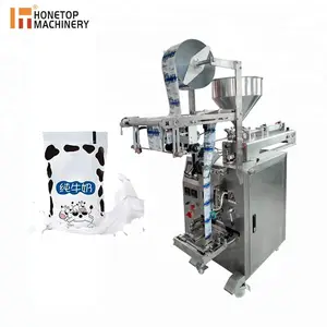 Otomatis kecil segar soya uht mesin kemasan kantong susu mesin mengisi dan menyegel untuk dijual dibuat di Cina