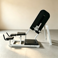 Machine professionnelle de curl des jambes couchées à charge libre pour l'entraînement des fessiers et des ischio-jambiers, équipement de musculation pour studio de fitness et culturisme