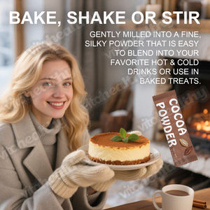 Vitahealthy OEM ODM Marque privée Paquet individuel de poudre de <span class=keywords><strong>cacao</strong></span> Boisson en poudre de <span class=keywords><strong>cacao</strong></span> naturel <span class=keywords><strong>pur</strong></span> en vrac biologique - Product Image 4