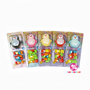 ของเล่นสำหรับเคี้ยวหมากฝรั่งรูปเพนกวินรสผลไม้หวานมินิทรงสี่เหลี่ยม - Product Image 5