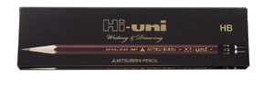 uni <b>Hi</b>-uni Premium Drawing Pencil (Graphite, 10H-10B) - Product Image 6
