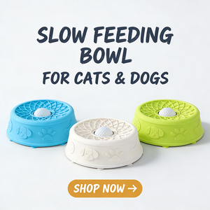 Gamelle anti-glouton en plastique <span class=keywords><strong>pour</strong></span> chiens et chats, <span class=keywords><strong>pour</strong></span> liquides et friandises, antidérapante, carrée, avec balle intégrée, et tapis de léchage antidérapant <span class=keywords><strong>pour</strong></span> chien - Product Image 3