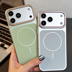 เคสโทรศัพท์แม่เหล็กเคลือบสีน้ำมันโลหะบางเฉียบ  วัสดุ PC แข็งแบบด้าน ป้องกันรอยนิ้วมือ สำหรับ iPhone 17Air 16 pro max 15plus 14 - Product Image 2