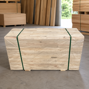 Planche de bois à jointures à doigts 2240x1220x15mm, écologique, pour mobilier d'intérieur, design scandinave - Product Image 1