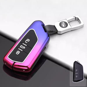 Étui de protection pour clé de voiture en alliage de zinc + silicone pour VW Golf 8, coque de protection pour Skoda Octavia A8 MK4 Mk8 2020 2021 Seat Leon Mk4 - Product Image 4