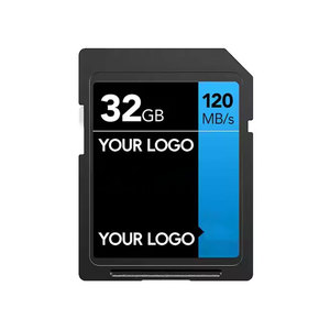 Tarjeta SD de Alto Rendimiento con Logotipo Personalizado de 32 GB, 64 GB, 256 GB, 128 GB, U3, 4K, V30, C10, Tarjeta de Memoria para Cámara, Videocámaras HD - Product Image 1