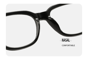 Occhiali da Vista di Alta Qualità con Montatura Grande in Acetato Trasparente, Personalizzabili, di Marca di Lusso, Quadrati, per Uomo e Donna - Product Image 4