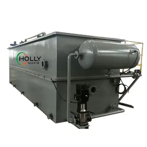 Máquina de flotación de aire disuelto Separador de agua y aceite Sistema DAF Sistema de reciclaje de plantas de tratamiento de aguas residuales