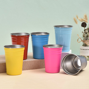 16oz de acero inoxidable de una sola pared pareja lindo cambio de color globo de nieve abeja vaso tazas de café con logotipo personalizado impreso para niñas - Product Image 1