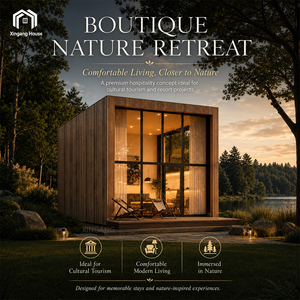 Casa Prefabricada <span class=keywords><strong>de</strong></span> Lujo a <span class=keywords><strong>Precio</strong></span> <span class=keywords><strong>de</strong></span> Fábrica, Vivienda Modular, Mini Casa, Apartamento Moderno, Hotel Resort - Product Image 1