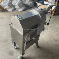 Multifunctionele commerciële industriële groente- en fruitsnijmachine voor bananenchips, aardappelchips, ui en appel.